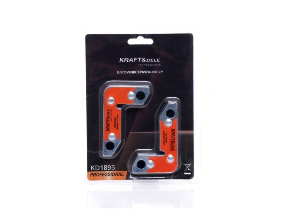 (obrázek pro) Úhlový magnet 30°/60°/90°, 2ks KRAFT&DELE