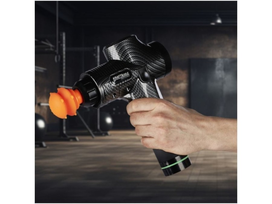 (obrázek pro) Aku tělový masážní přístroj, 250 W, 7 hlavic KRAFT&DELE