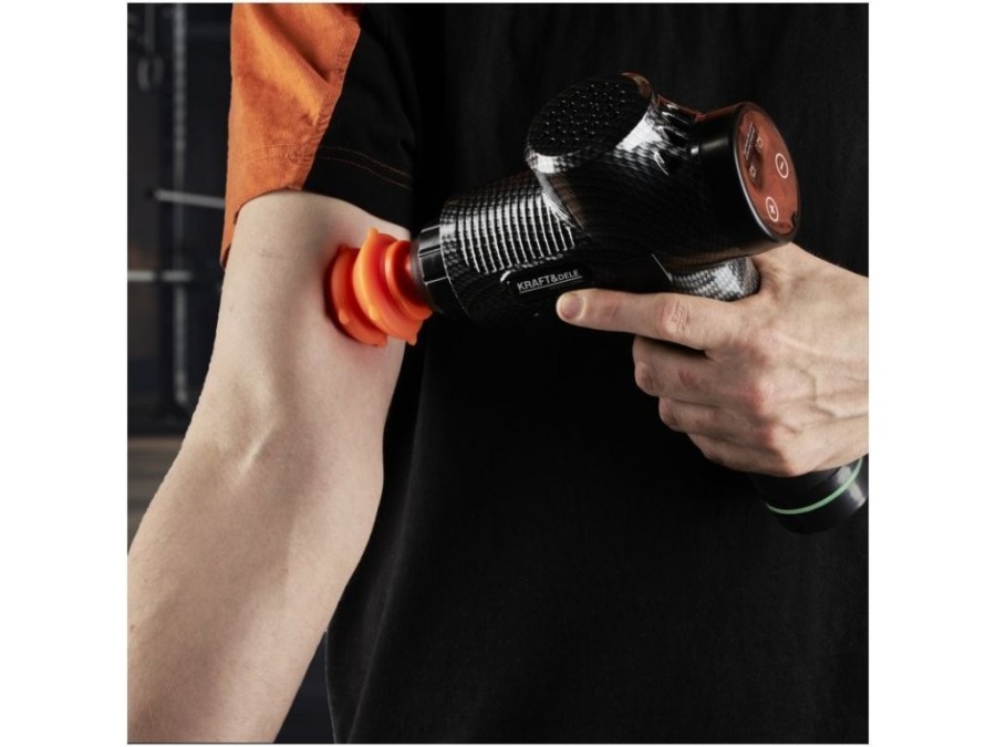 (obrázek pro) Aku tělový masážní přístroj, 250 W, 7 hlavic KRAFT&DELE