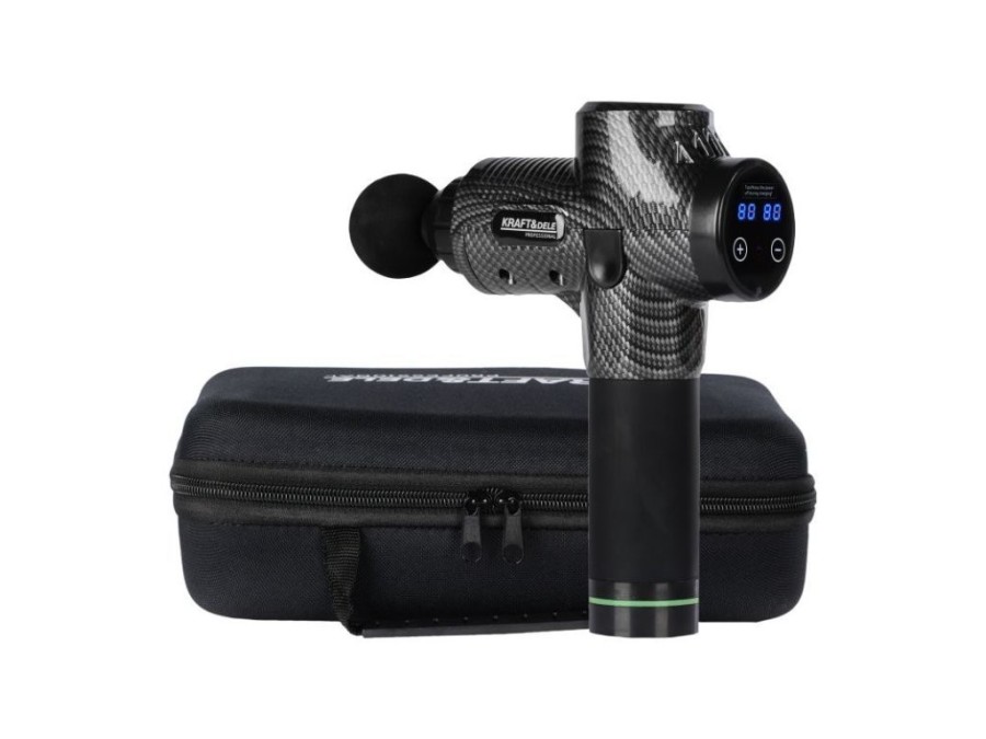 (obrázek pro) Aku tělový masážní přístroj, 250 W, 7 hlavic KRAFT&DELE