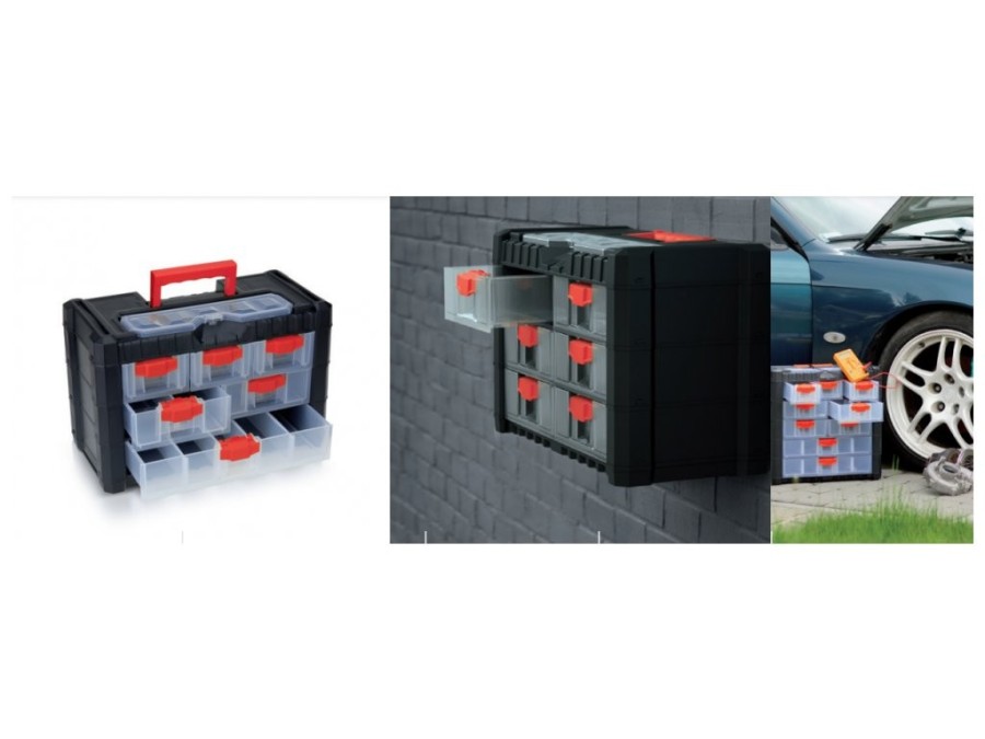 (obrázek pro) Organizér zásuvkový 6+1 MULTICASE CARGO KMC301 KISTENBERG