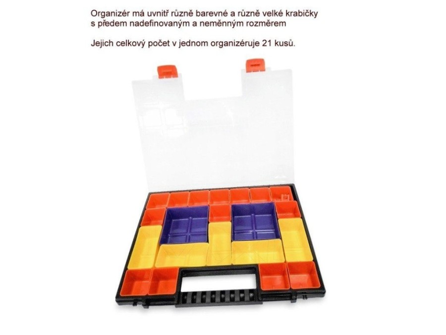 (obrázek pro) Organizér NORB 32 přihrádek 399x303x50mm KNO40305B KISTENBERG