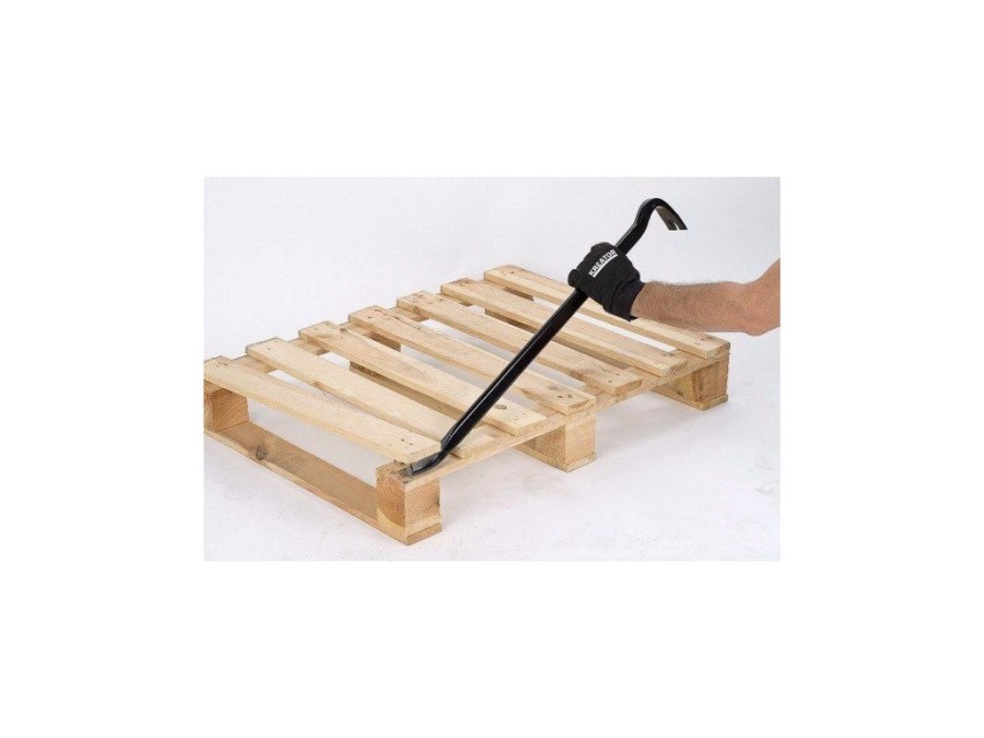 (obrázek pro) KRT465003 Páčidlo s vytahovačem hřebíků plochý 750mm KREATOR