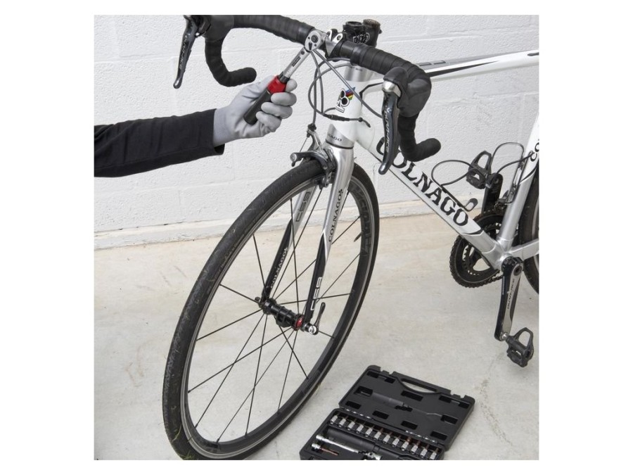 (obrázek pro) KRT503101 - Momentový klíč 1/4″ 2-20Nm, set 21ks KREATOR