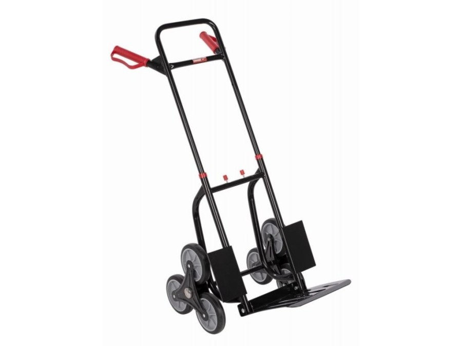 (obrázek pro) KRT670306 Rudlík 120kg 6 kol schodišťový, skládací KREATOR