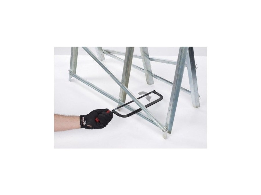 (obrázek pro) KRT804006 - Pilka na železo 300mm Dřevěná rukojeť KREATOR