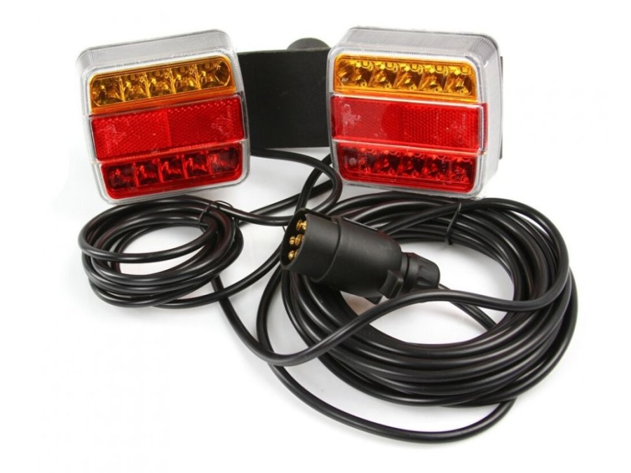 (obrázek pro) Sada koncových LED světel na magnet MAR-POL