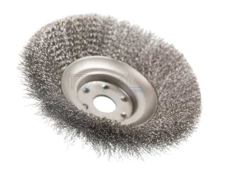 (obrázek pro) Drátěný čistící kotouč ke křovinořezu 25,4x200mm MAR-POL