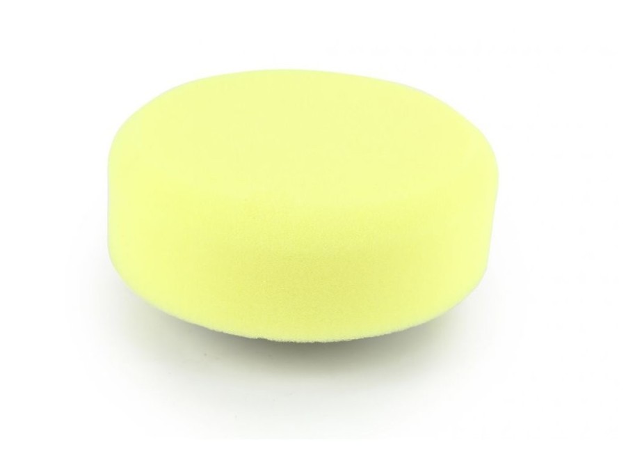 (obrázek pro) Leštící kotouč molitanový žlutý 150mm tloušťka 50mm s unašečem závit M14 MAR-POL