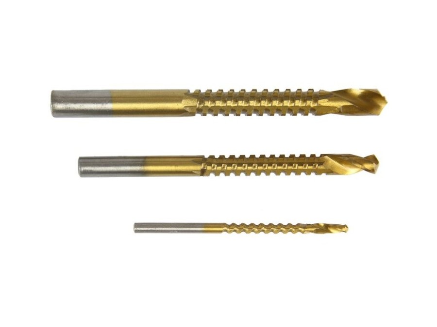 (obrázek pro) Vrtáky stupňovité a frézovací sada 6 ks MAR-POL