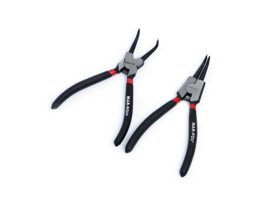 (obrázek pro) Kleště seeger - na pojistné kroužky 7″, sada 4ks MAR-POL