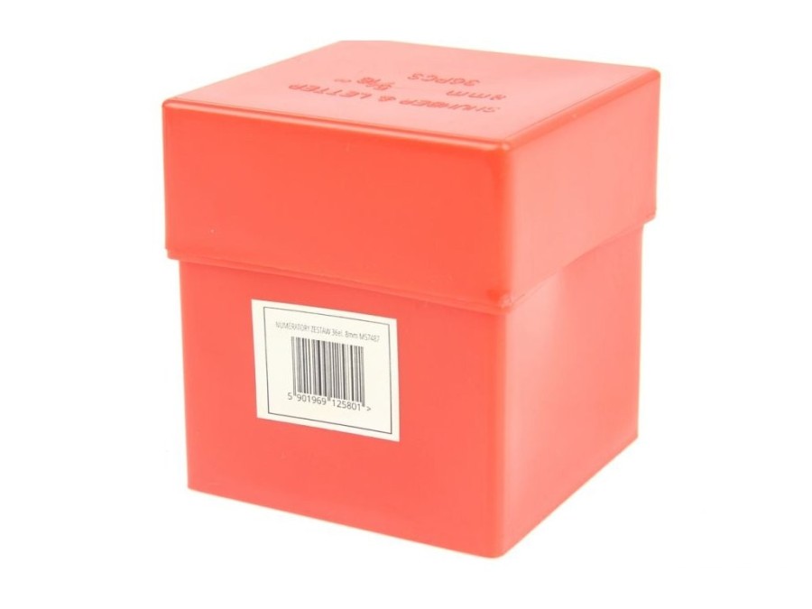 (obrázek pro) Raznice, sada razidel 36ks, 8mm MAR-POL