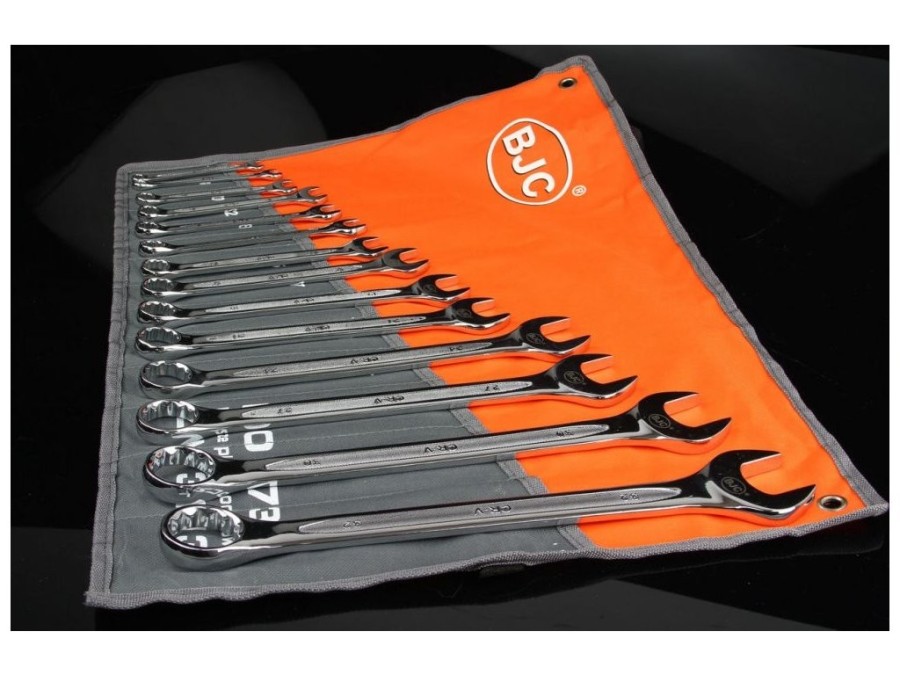 (obrázek pro) Klíče očko-otevřené 6-32mm, 14ks BJC