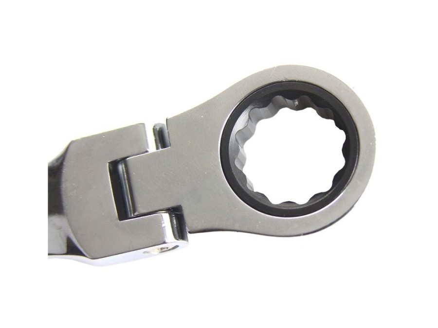 (obrázek pro) Klíče očkoploché, ráčnové s kloubem 7ks 8-19mm MAR-POL