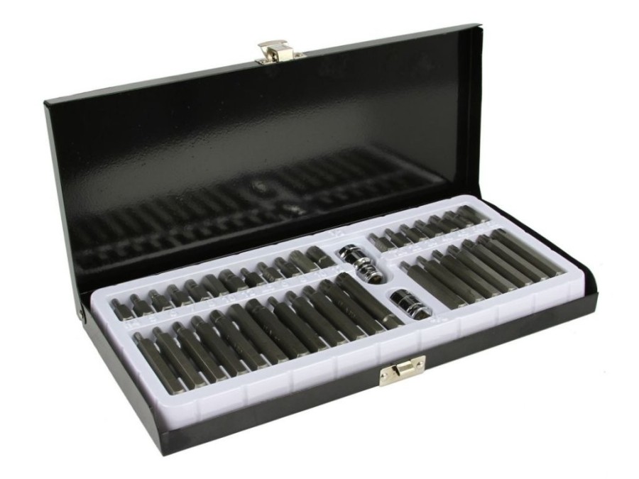 (obrázek pro) Klíče TORX, IMBUS, XZN, hlavice zástrčné, sada 40ks MAR-POL