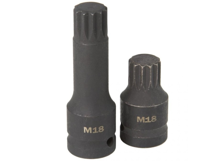 (obrázek pro) Hlavice rázové zástrčné 1/2″ XZN M14, M16, M18, sada 6ks MAR-POL