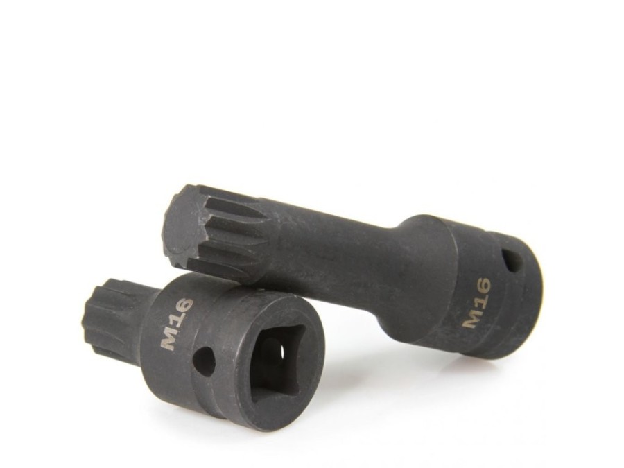(obrázek pro) Hlavice rázové zástrčné 1/2″ XZN M14, M16, M18, sada 6ks MAR-POL