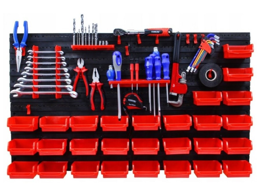 (obrázek pro) Závěsný organizér/držák 95x54,5cm, sada 46ks MAR-POL