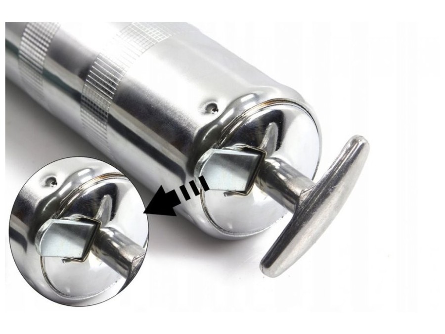 (obrázek pro) Pneumatický, ruční mazací lis, maznice 400ml MAR-POL