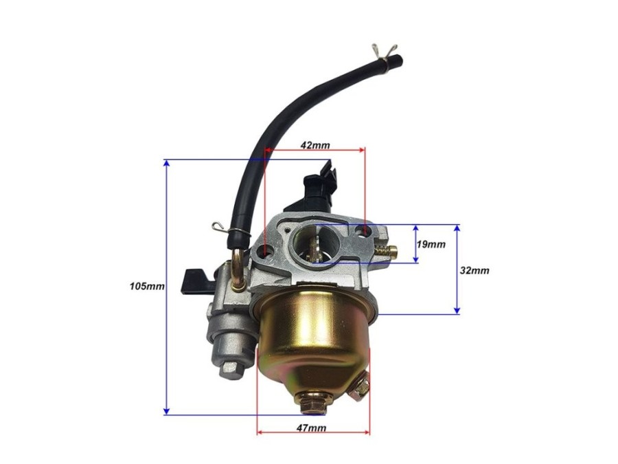 (obrázek pro) Náhradní karburátor k motoru 6.5HP GX MAR-POL