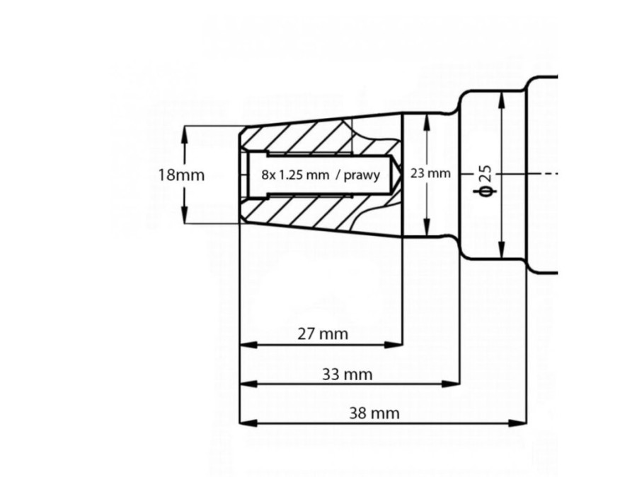 (obrázek pro) Motor 7HP OHV k čerpadlu nebo centrále, s kuželovou hřídelí MAR-POL