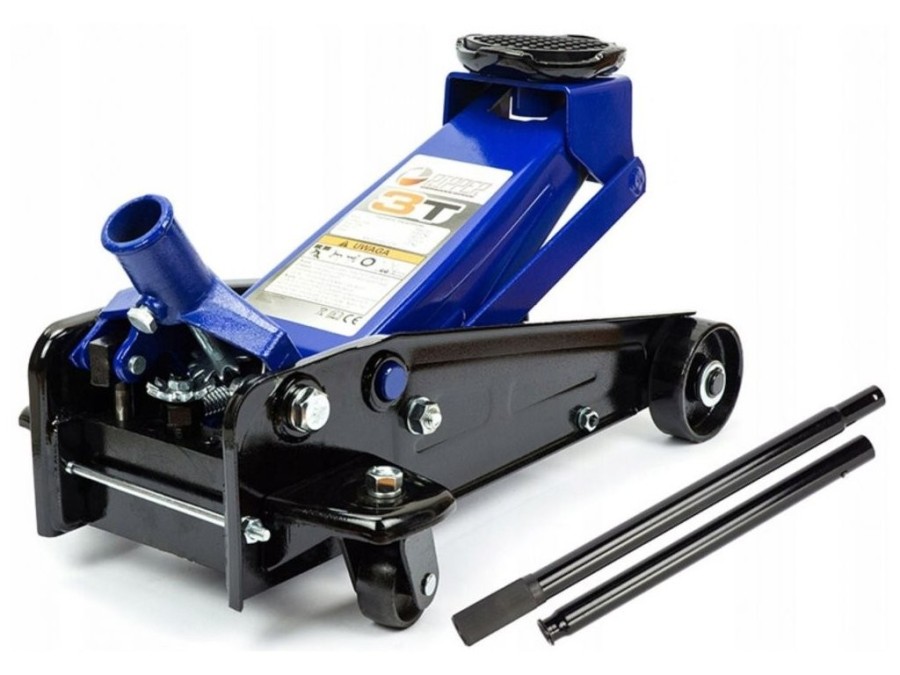 (obrázek pro) Hydraulický nízkoprofilový pojízdný zvedák 3T, 125-460mm RIPPER