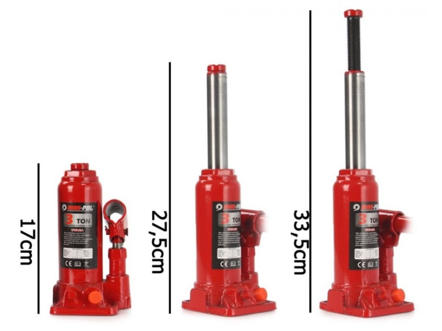 (obrázek pro) Hydraulický zvedák 3t - panenka MAR-POL