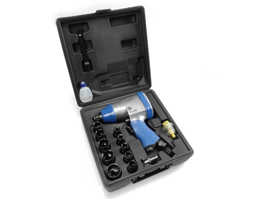 (obrázek pro) Pneumatický rázový utahovák 1/2″ - 17ks sada MAR-POL