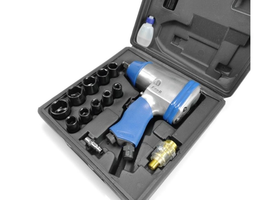 (obrázek pro) Pneumatický rázový utahovák 1/2″ - 17ks sada MAR-POL