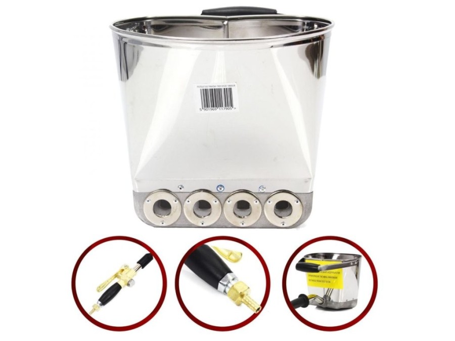 (obrázek pro) Omítací pistole pro cementové omítky na stěny, pneumatická MAR-POL