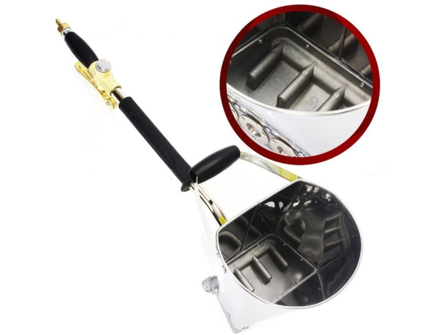 (obrázek pro) Omítací pistole pro cementové omítky na stěny, pneumatická MAR-POL