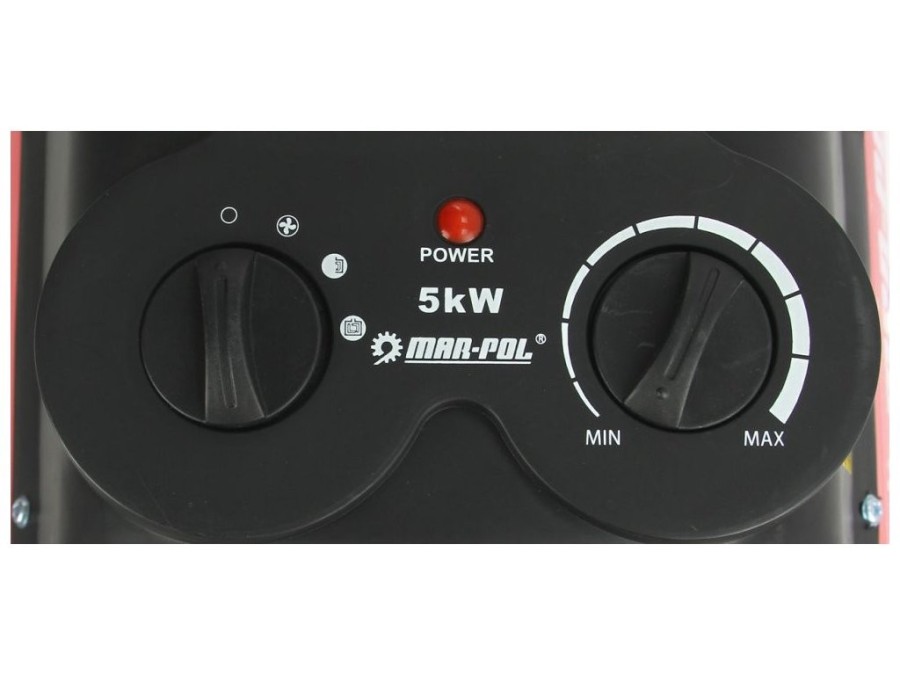 (obrázek pro) Elektrický průmyslový přímotop 5kW/400V MAR-POL