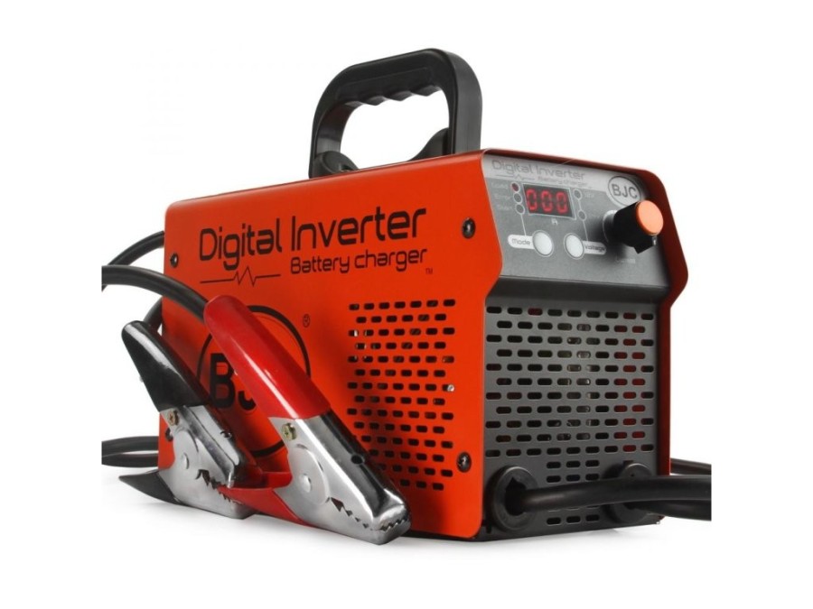 (obrázek pro) Digitální invertorová nabíječka baterií 12/24V 600A BJC