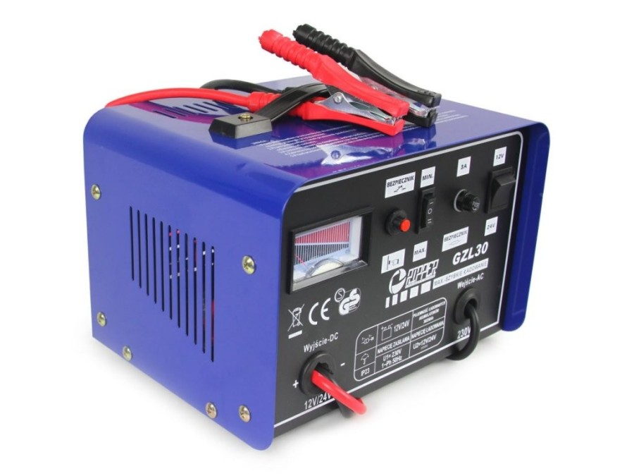 (obrázek pro) Nabíječka autobaterií 12/24V GZL-30 RIPPER