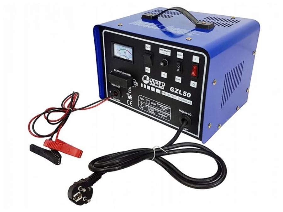 (obrázek pro) Nabíječka autobaterií 12/24V GZL-50 RIPPER