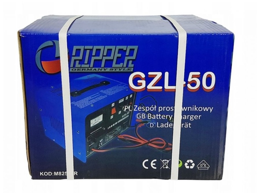 (obrázek pro) Nabíječka autobaterií 12/24V GZL-50 RIPPER