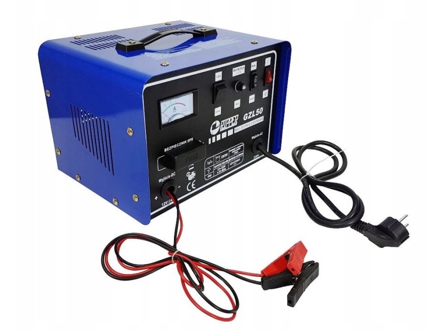 (obrázek pro) Nabíječka autobaterií 12/24V GZL-50 RIPPER