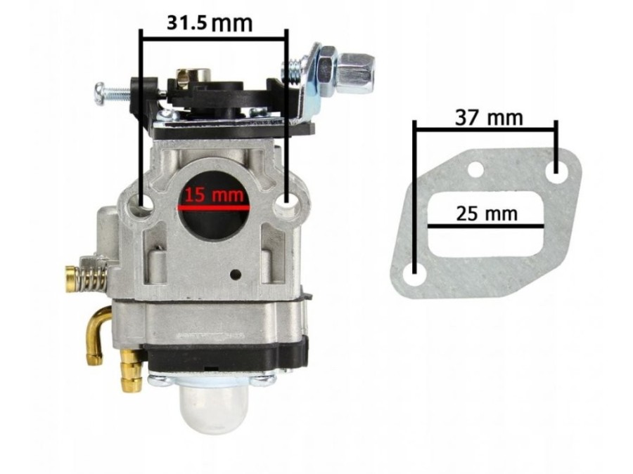(obrázek pro) Náhradní karburátor do motorové kosy DEMON, KAXL M83115