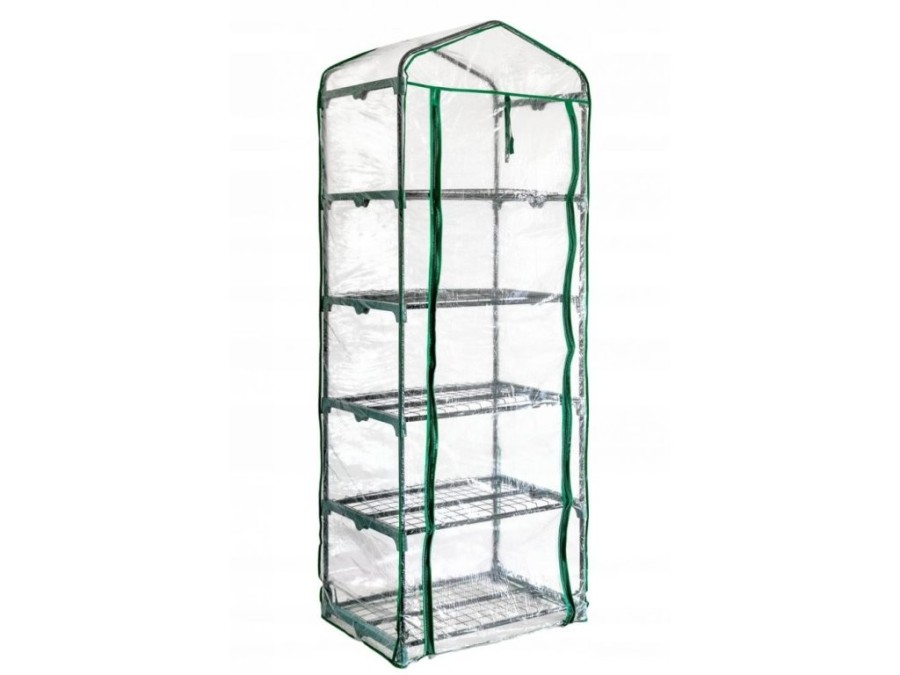 (obrázek pro) Pařeniště/fóliovník, 5 polic, 69x50x195cm MAR-POL