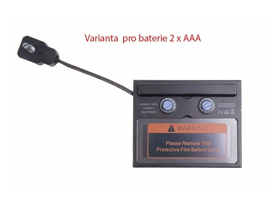 (obrázek pro) Filtr ochranný, samostmívací, 9-13 DIN pro svářecí kuklu MAR-POL