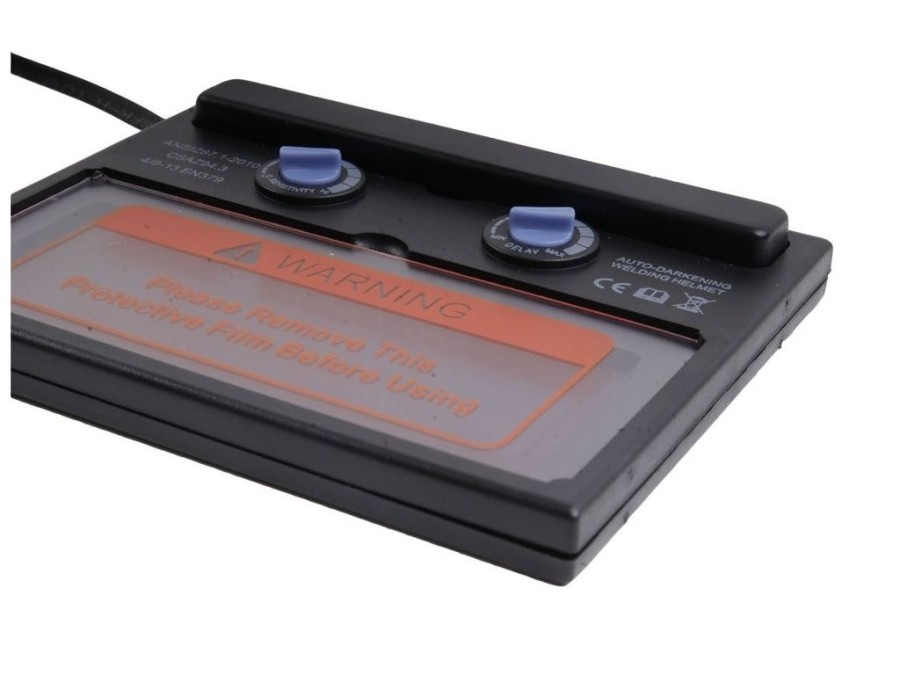 (obrázek pro) Filtr ochranný, samostmívací, 9-13 DIN pro svářecí kuklu MAR-POL