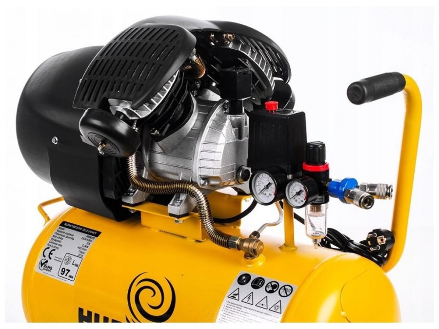(obrázek pro) Kompresor dvoupístový 50l HURAGAN