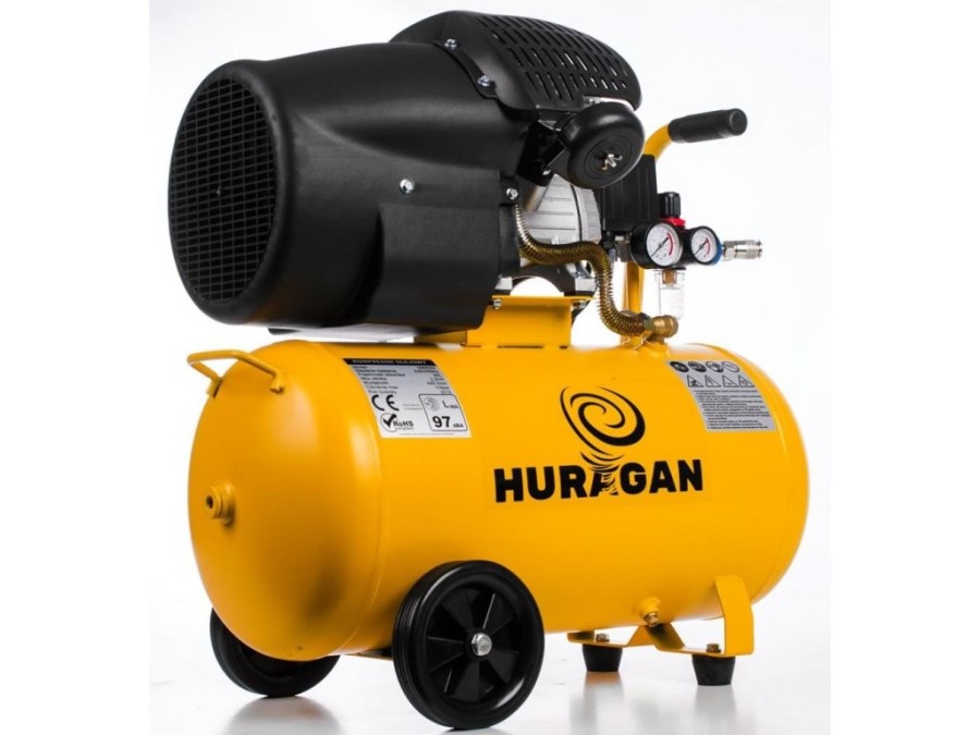 (obrázek pro) Kompresor dvoupístový 50l HURAGAN