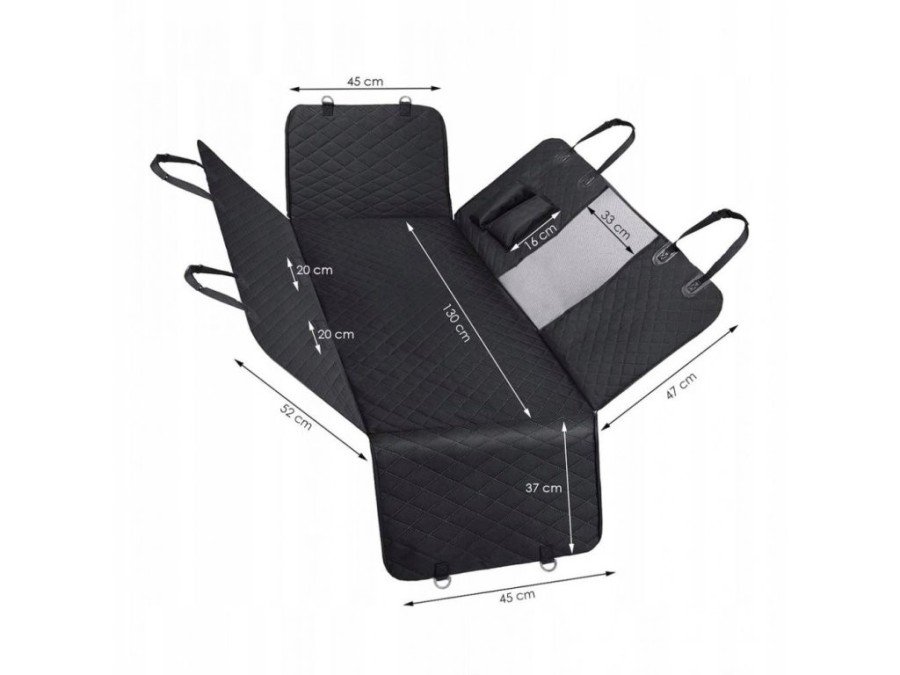 (obrázek pro) Potah ochranný pro psa, zadní sedadlo auta MAR-POL