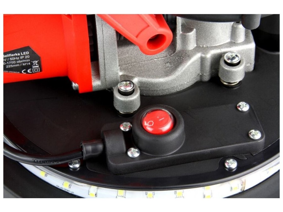 (obrázek pro) Bruska na sádrokarton teleskopická, skládací, s LED osvětlením a vakem, 750W MAR-POL