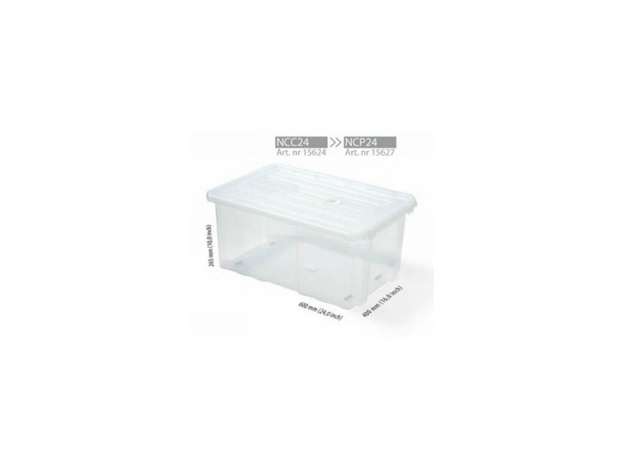 (obrázek pro) Plastový úložný box bez víka 24″ CARGOBOX