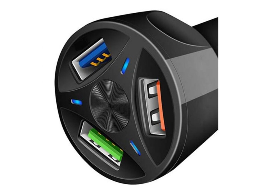 (obrázek pro) Nabíječka do auta 3xUSB, 3.1A