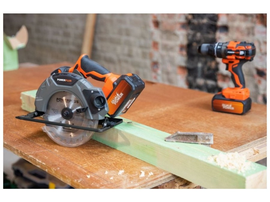 (obrázek pro) POWDP25230 Aku okružní pila 40V 185mm (bez AKU) POWERPLUS