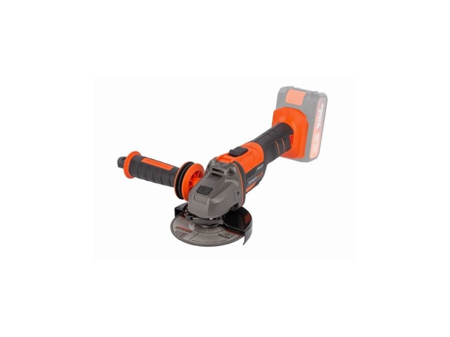 (obrázek pro) POWDP35170 Aku úhlová bruska 40V 125mm bezuhlíková (bez AKU) POWERPLUS