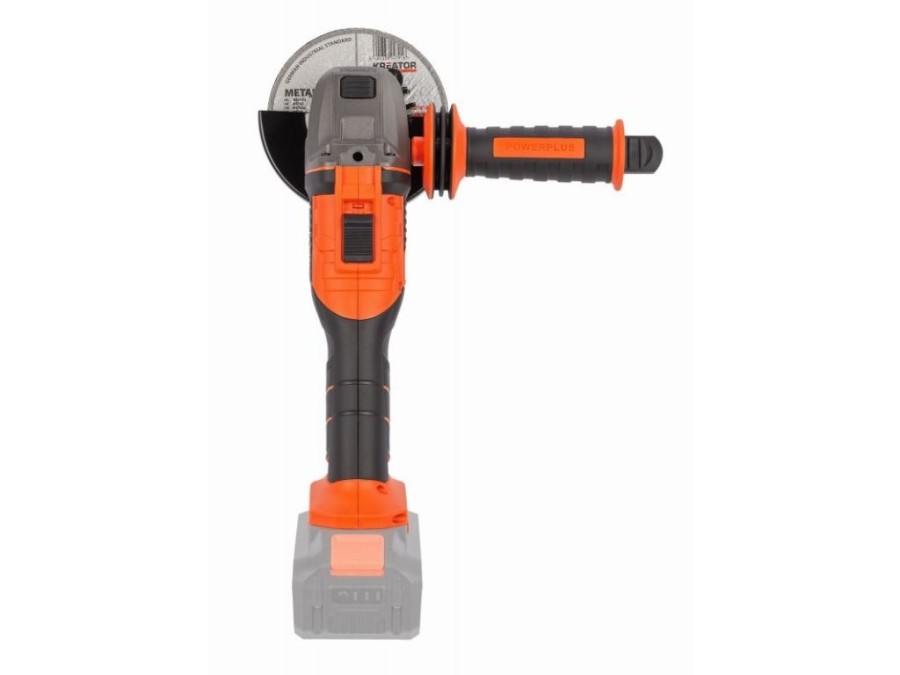 (obrázek pro) POWDP35170 Aku úhlová bruska 40V 125mm bezuhlíková (bez AKU) POWERPLUS